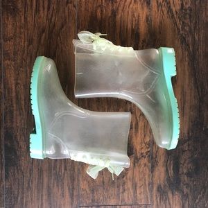 Translucent Rain Boots